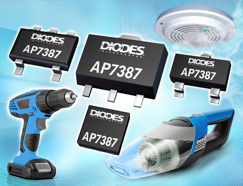 60V, 70dB PSRR LDOs from Diodes Incorporated Deliver Industry-Leading Quiescent Current